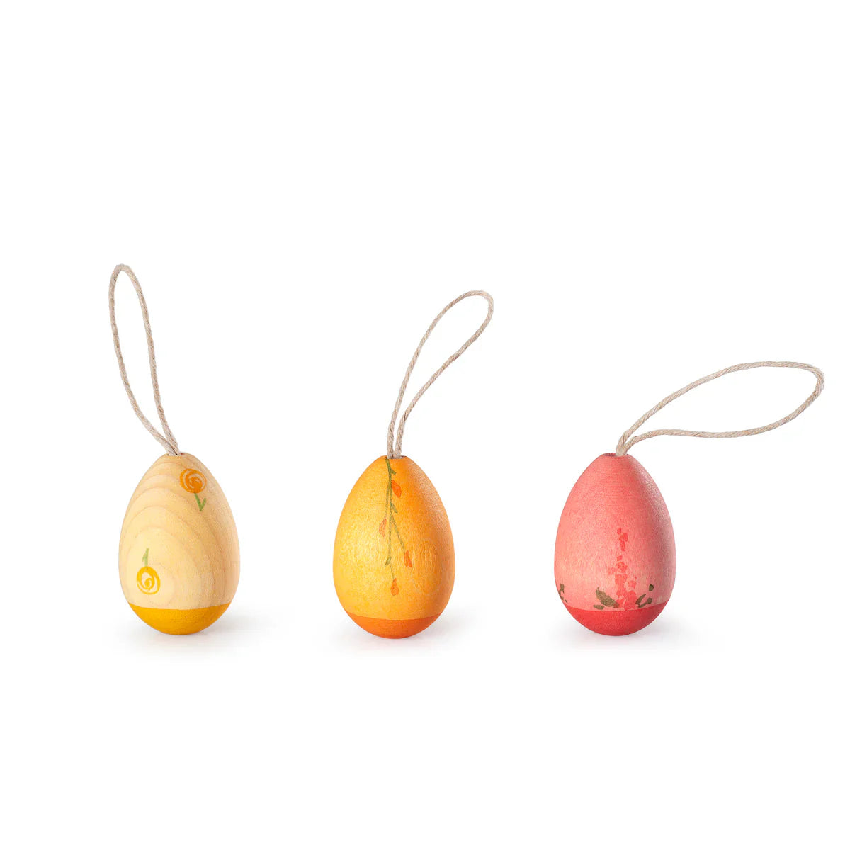 Grapat - Sunrise Eggs (Ostereier aus Holz, Warme Farben)
